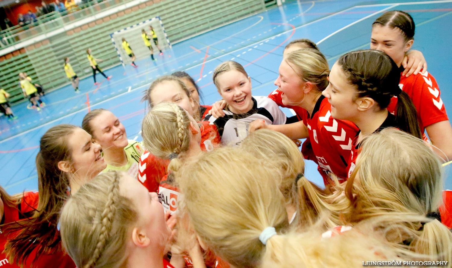 Ungdoms-SM Steg 4 Flickor B GW Landskrona HK-Skövde HF 19-24,dam,Arena Skövde,Skövde,Sverige,Ungdoms-SM,Handboll,2015,106889