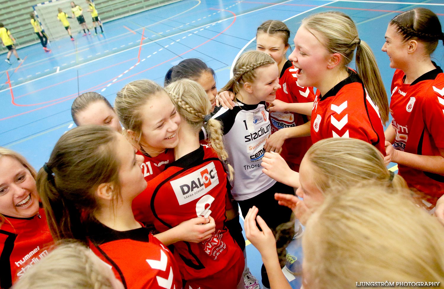 Ungdoms-SM Steg 4 Flickor B GW Landskrona HK-Skövde HF 19-24,dam,Arena Skövde,Skövde,Sverige,Ungdoms-SM,Handboll,2015,106890