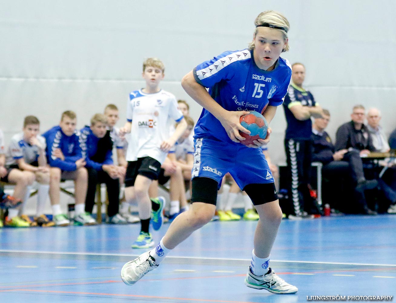 Ungdoms-SM Steg 4 Pojkar B H43 Lund-IFK Skövde HK 11-23,herr,Arena Skövde,Skövde,Sverige,Ungdoms-SM,Handboll,2015,106903