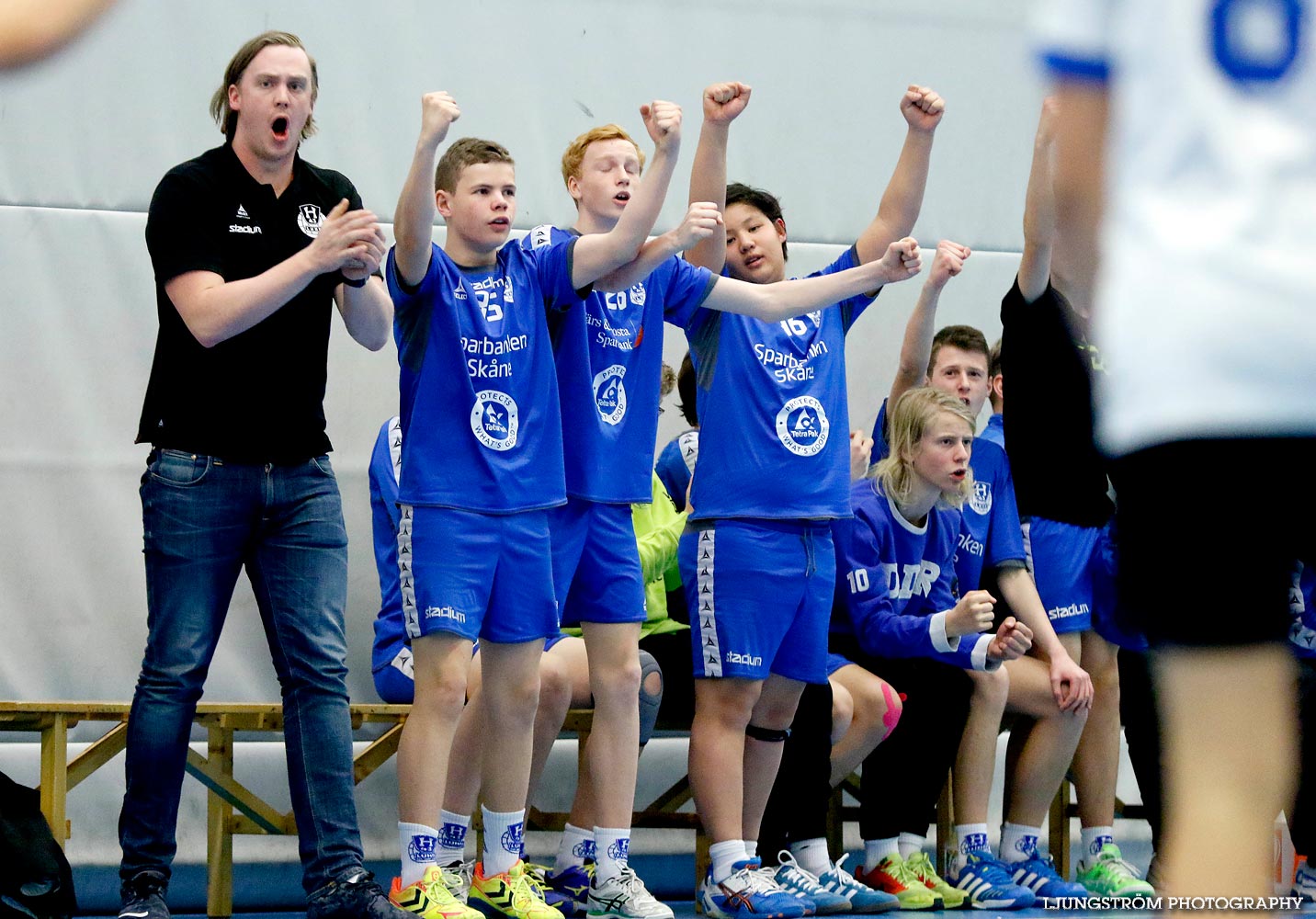 Ungdoms-SM Steg 4 Pojkar B H43 Lund-IFK Skövde HK 11-23,herr,Arena Skövde,Skövde,Sverige,Ungdoms-SM,Handboll,2015,106907