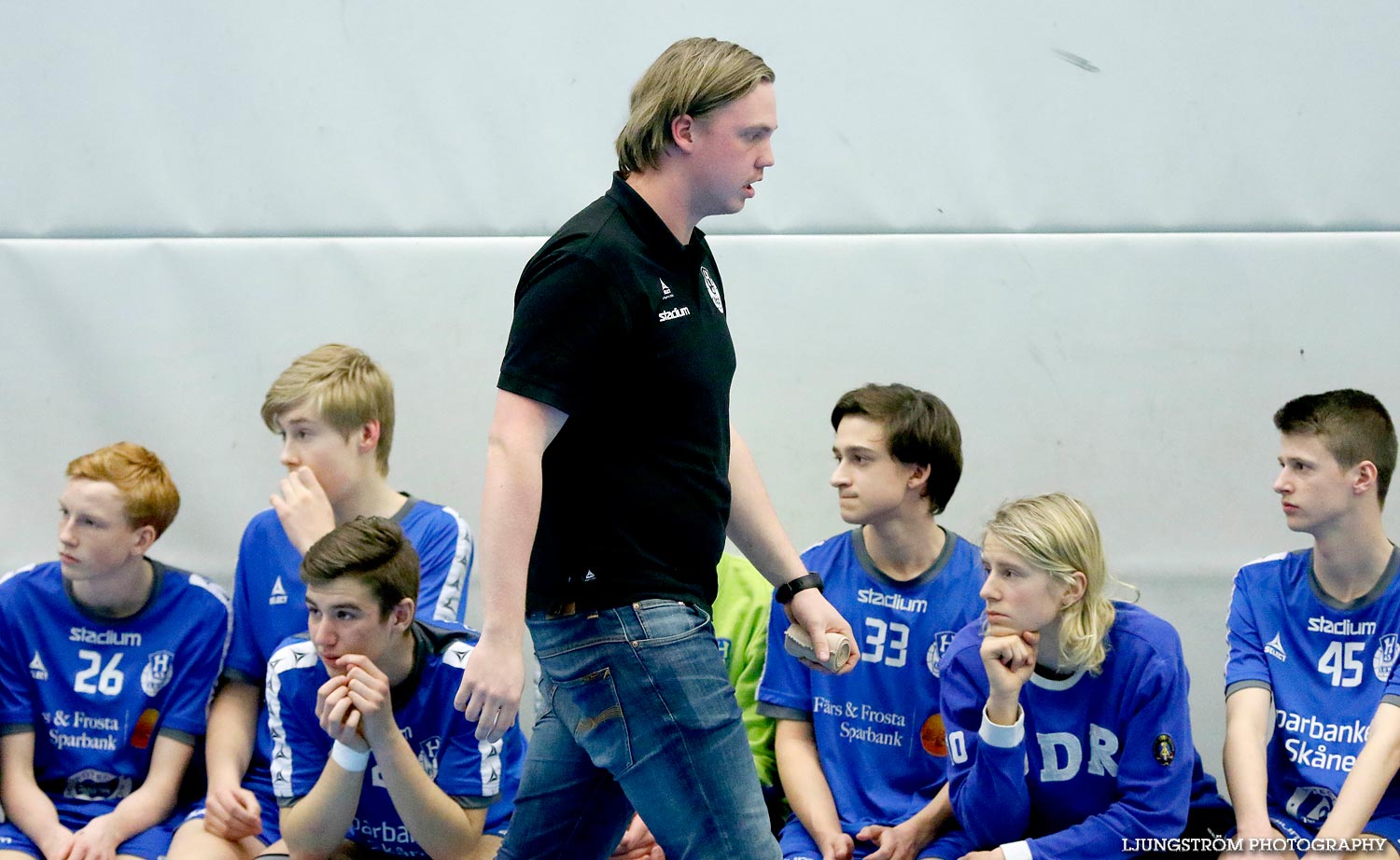 Ungdoms-SM Steg 4 Pojkar B H43 Lund-IFK Skövde HK 11-23,herr,Arena Skövde,Skövde,Sverige,Ungdoms-SM,Handboll,2015,106924
