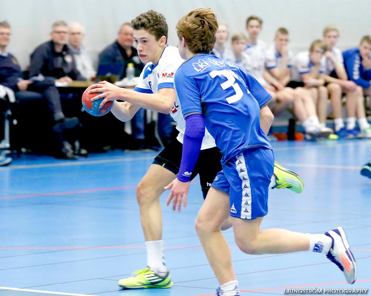Ungdoms-SM Steg 4 Pojkar B H43 Lund-IFK Skövde HK 11-23,herr,Arena Skövde,Skövde,Sverige,Ungdoms-SM,Handboll,2015,107007