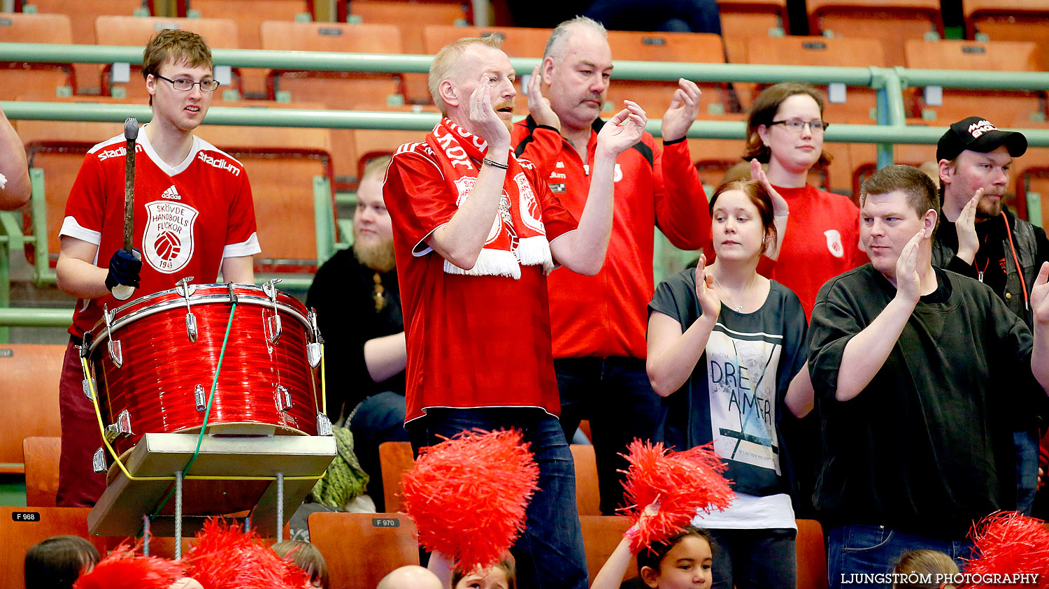 Skövde HF-Lugi HF 1/4-final 1 21-23,dam,Arena Skövde,Skövde,Sverige,Handboll,,2015,135441