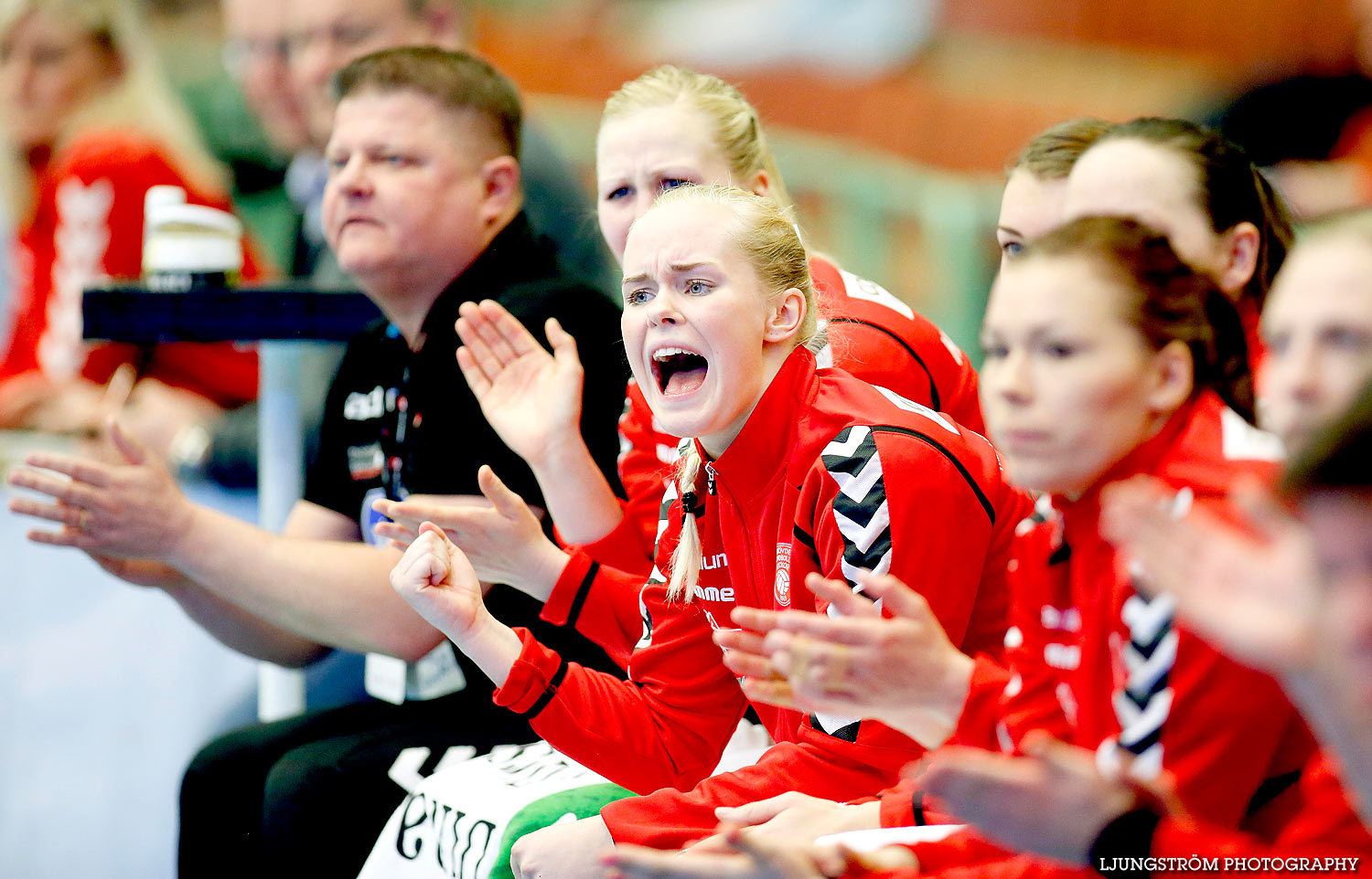 Skövde HF-Lugi HF 1/4-final 1 21-23,dam,Arena Skövde,Skövde,Sverige,Handboll,,2015,135464