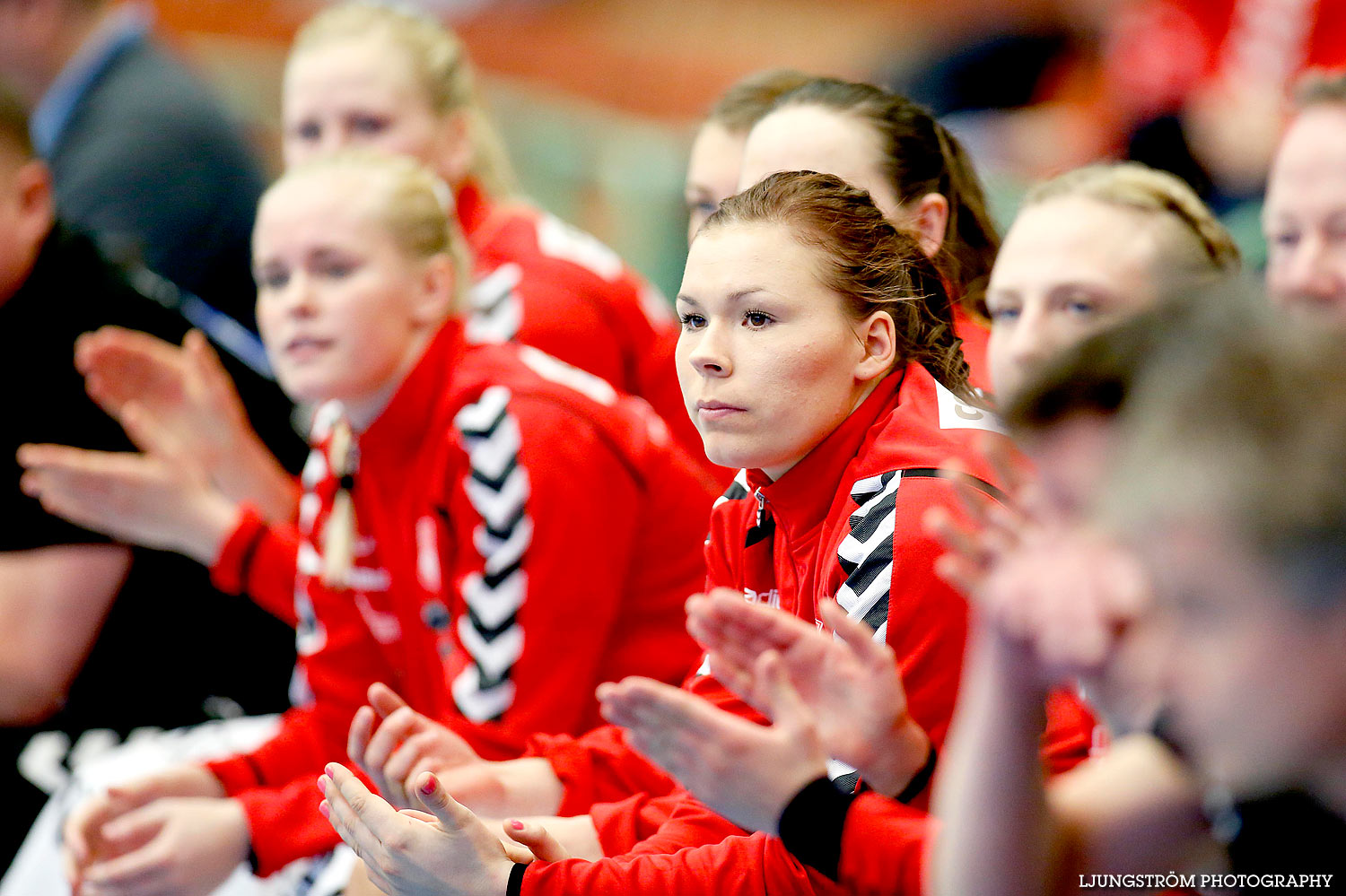 Skövde HF-Lugi HF 1/4-final 1 21-23,dam,Arena Skövde,Skövde,Sverige,Handboll,,2015,135465