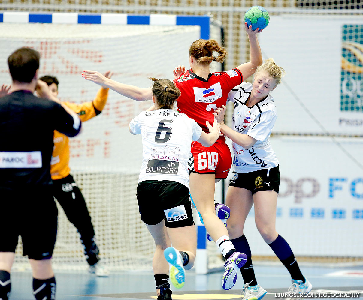 Skövde HF-Lugi HF 1/4-final 1 21-23,dam,Arena Skövde,Skövde,Sverige,Handboll,,2015,135466