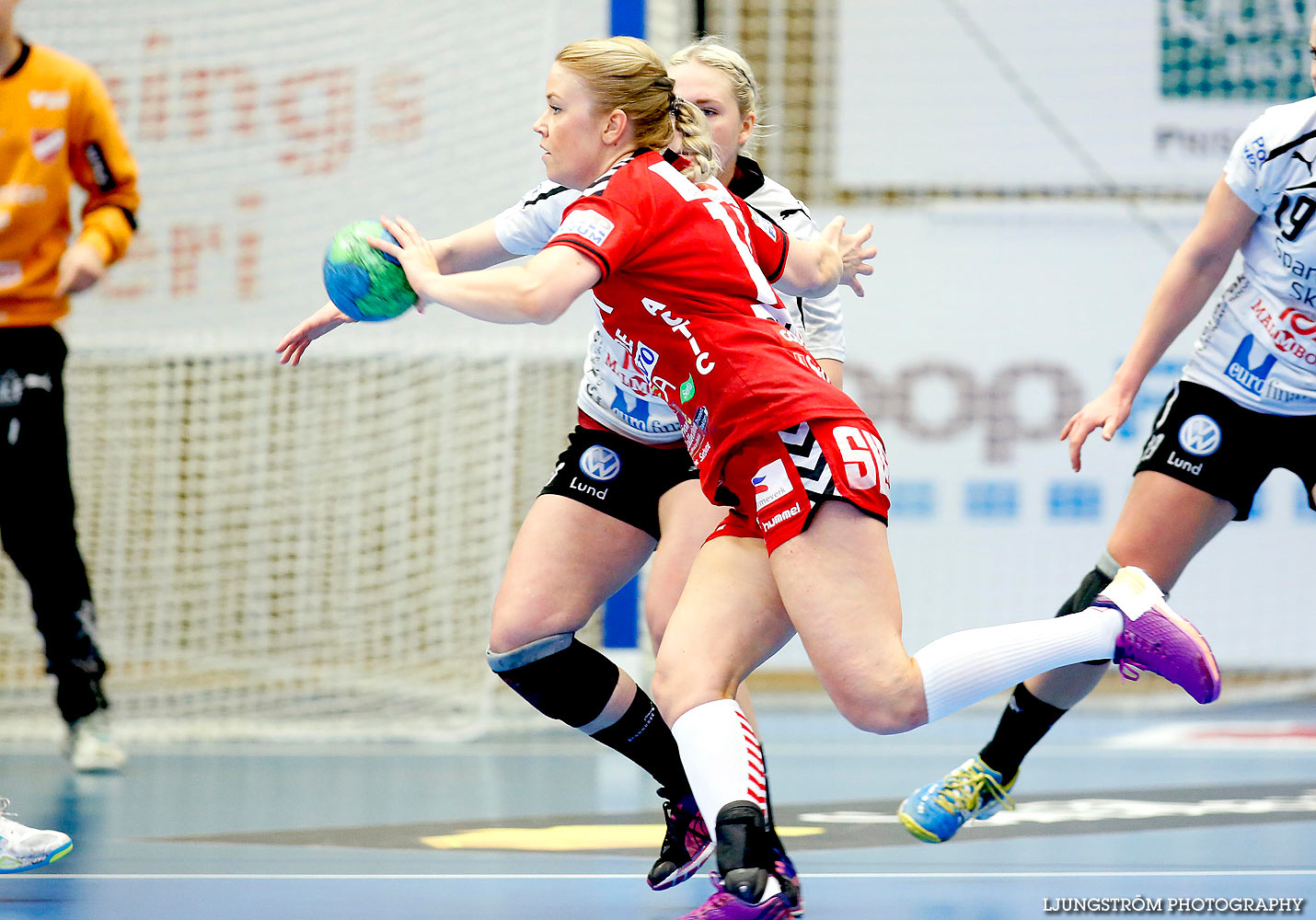 Skövde HF-Lugi HF 1/4-final 1 21-23,dam,Arena Skövde,Skövde,Sverige,Handboll,,2015,135472