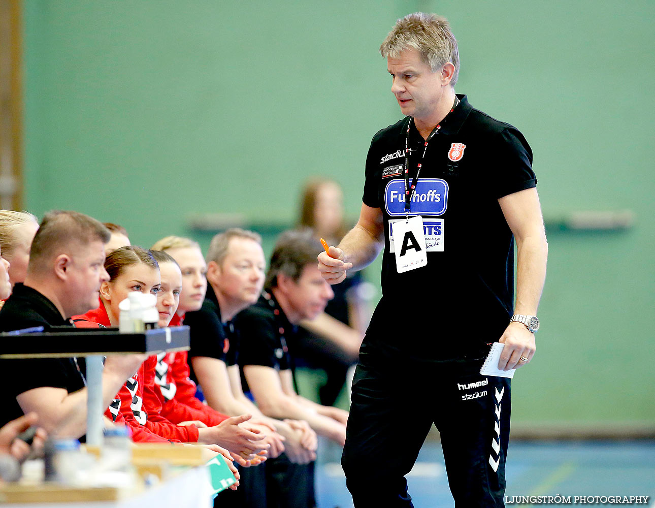 Skövde HF-Lugi HF 1/4-final 1 21-23,dam,Arena Skövde,Skövde,Sverige,Handboll,,2015,135475