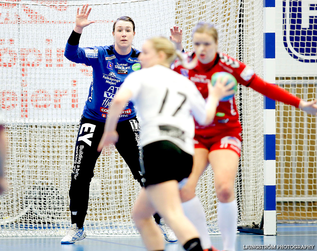 Skövde HF-Lugi HF 1/4-final 1 21-23,dam,Arena Skövde,Skövde,Sverige,Handboll,,2015,135476