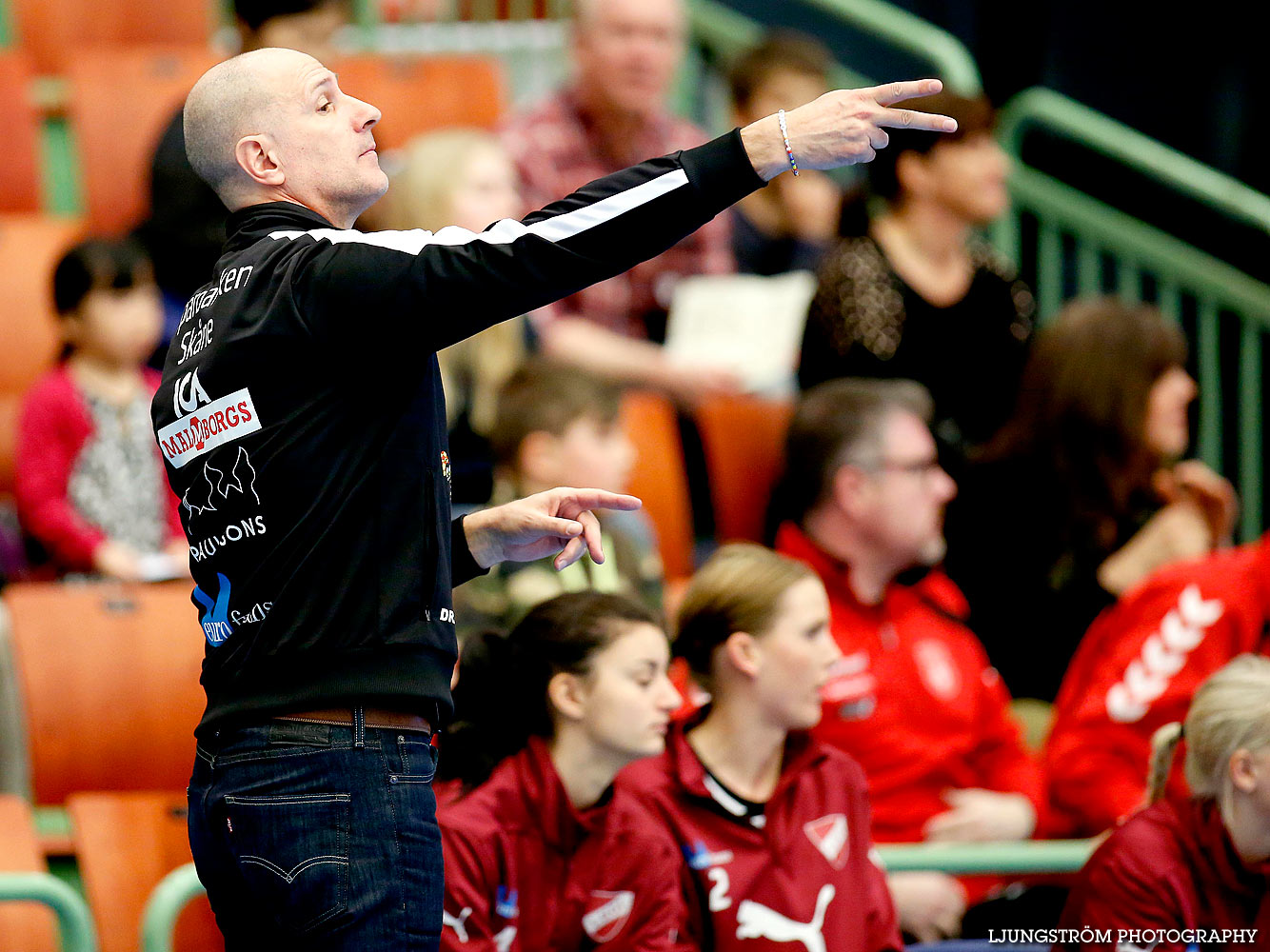 Skövde HF-Lugi HF 1/4-final 1 21-23,dam,Arena Skövde,Skövde,Sverige,Handboll,,2015,135485