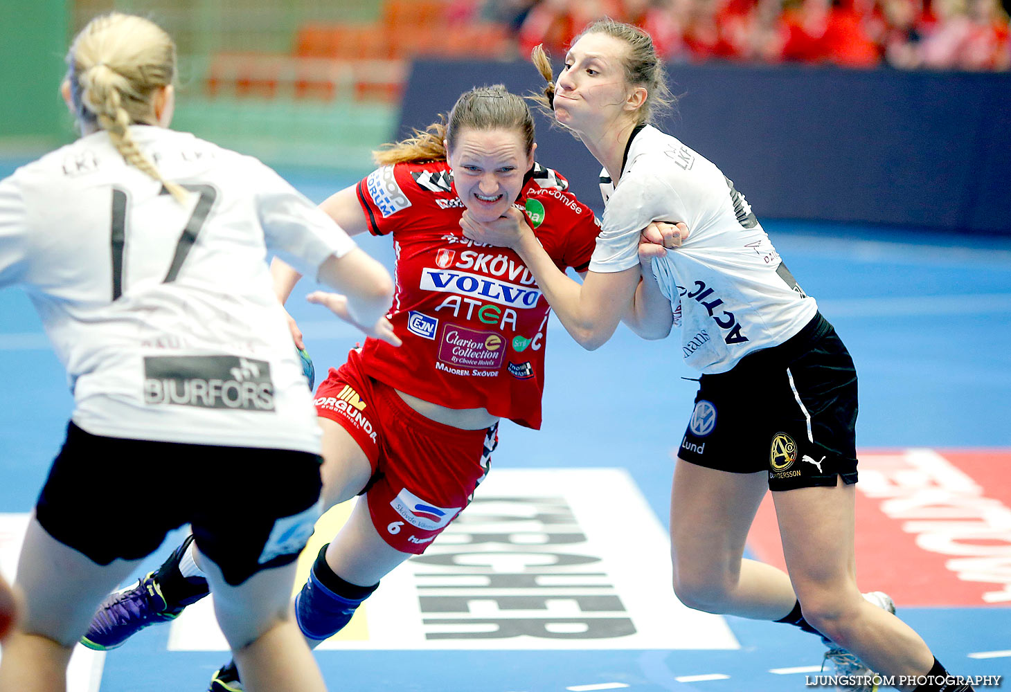 Skövde HF-Lugi HF 1/4-final 1 21-23,dam,Arena Skövde,Skövde,Sverige,Handboll,,2015,135489