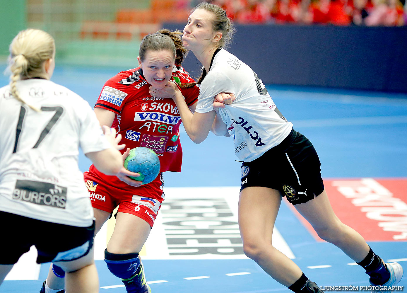 Skövde HF-Lugi HF 1/4-final 1 21-23,dam,Arena Skövde,Skövde,Sverige,Handboll,,2015,135490