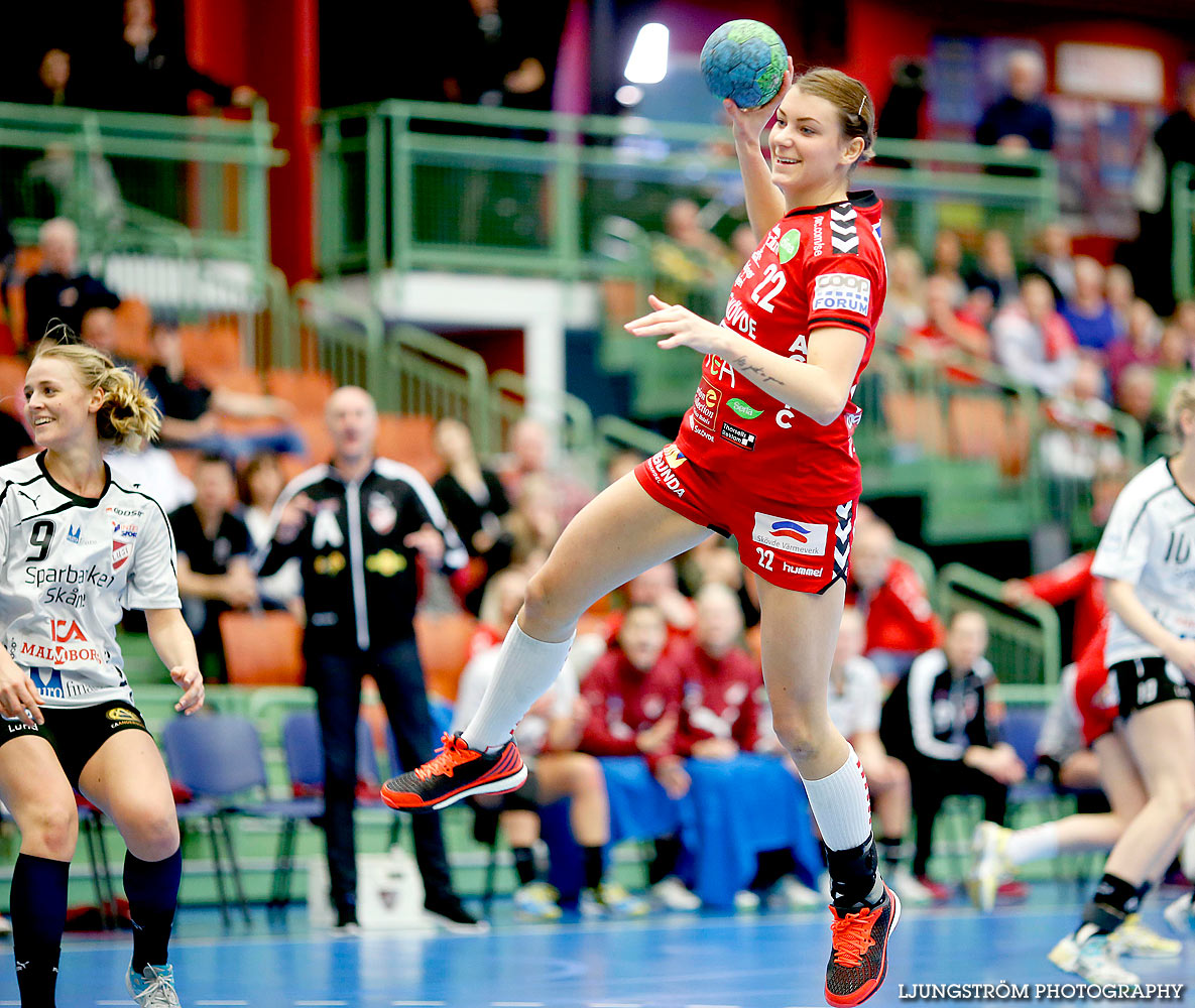 Skövde HF-Lugi HF 1/4-final 1 21-23,dam,Arena Skövde,Skövde,Sverige,Handboll,,2015,135497