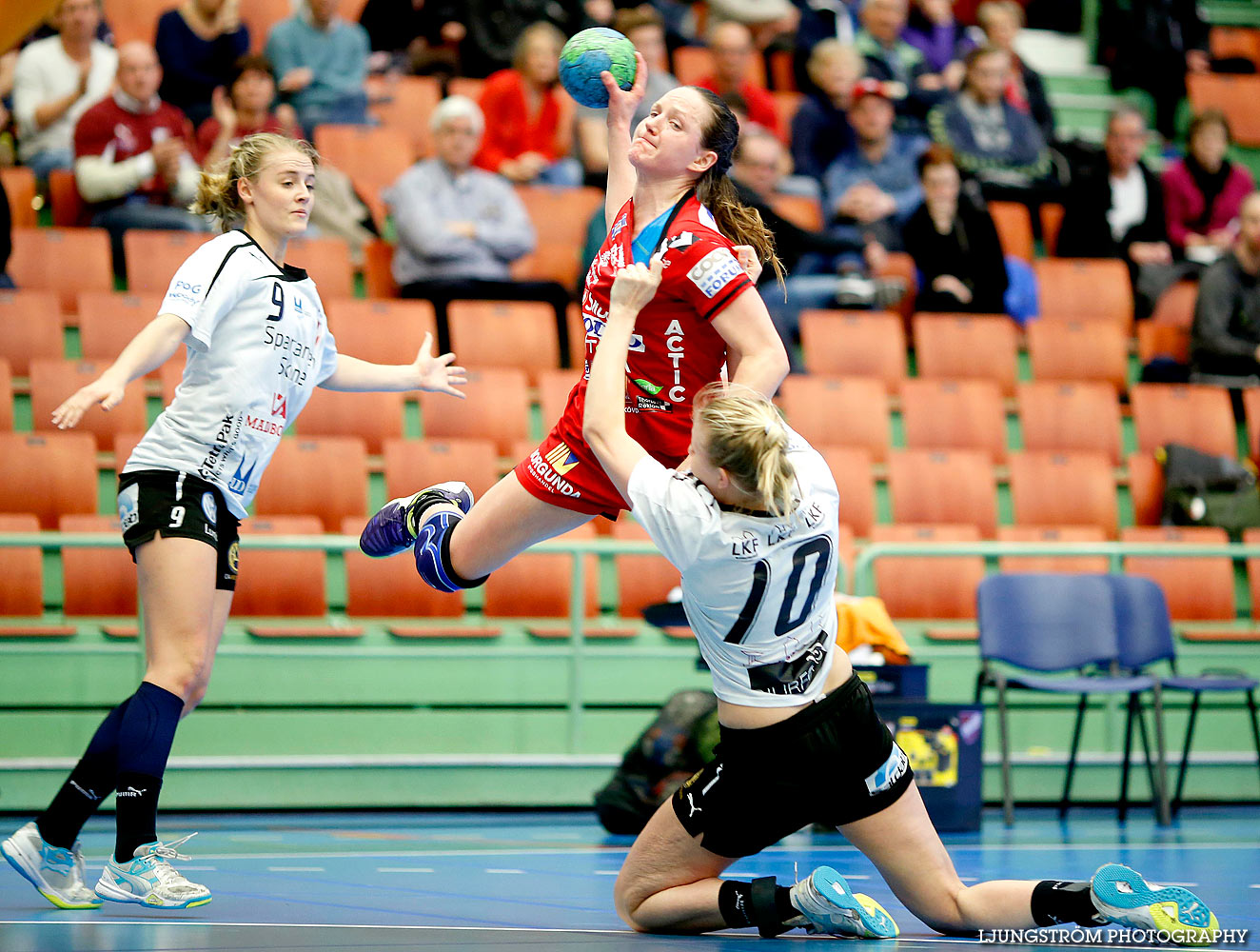 Skövde HF-Lugi HF 1/4-final 1 21-23,dam,Arena Skövde,Skövde,Sverige,Handboll,,2015,135498