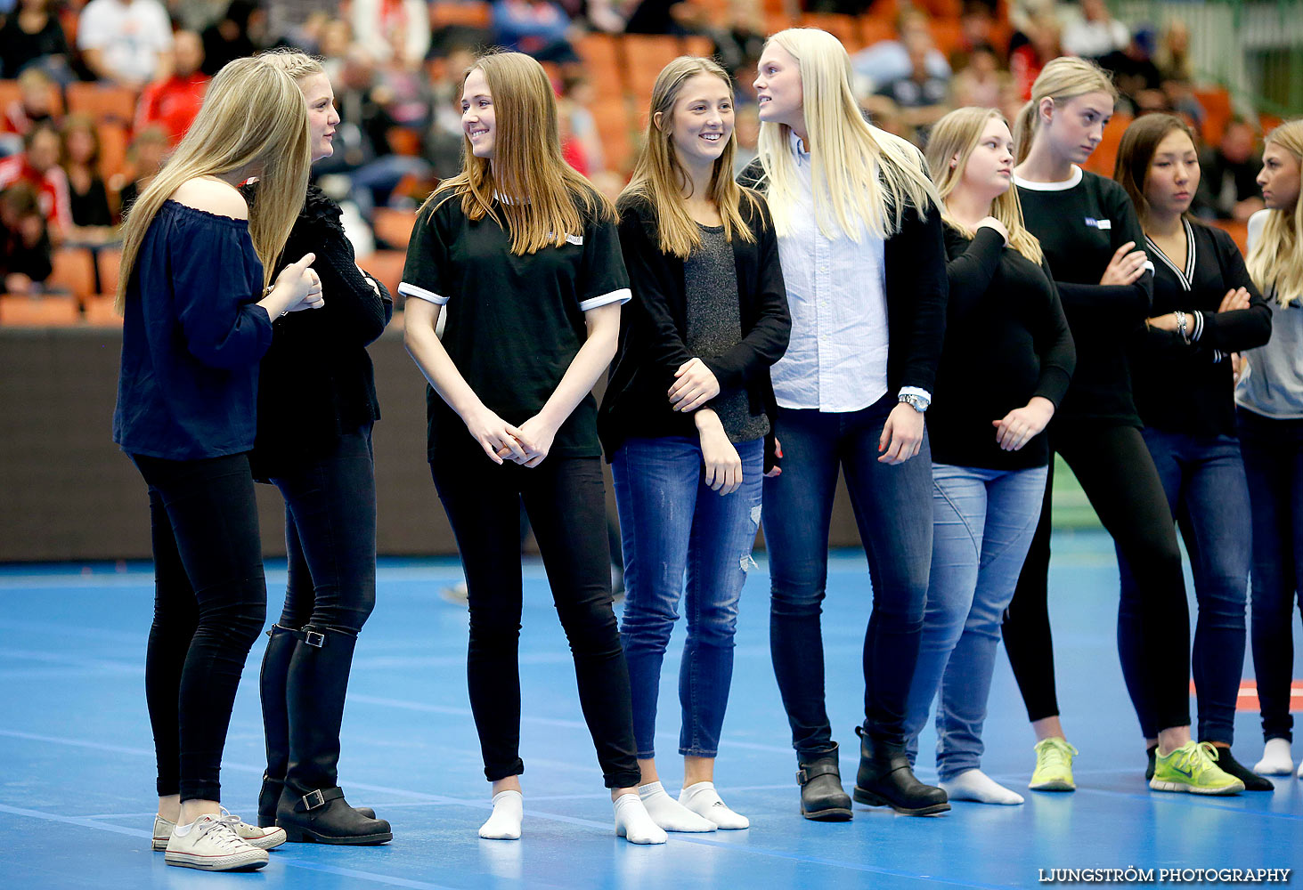 Skövde HF-Lugi HF 1/4-final 1 21-23,dam,Arena Skövde,Skövde,Sverige,Handboll,,2015,135506