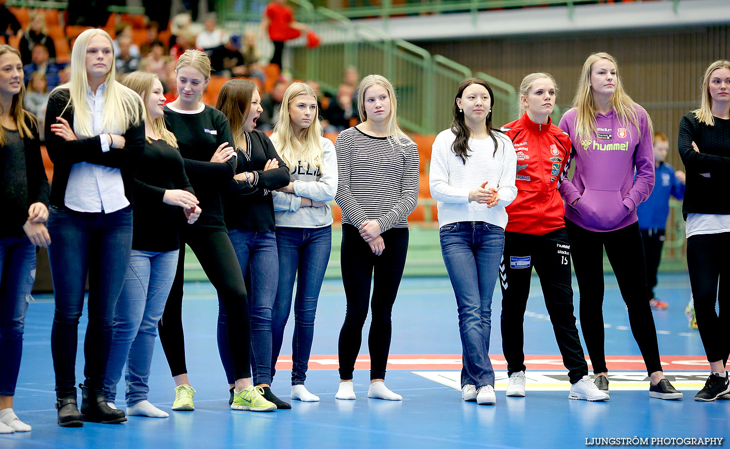 Skövde HF-Lugi HF 1/4-final 1 21-23,dam,Arena Skövde,Skövde,Sverige,Handboll,,2015,135507