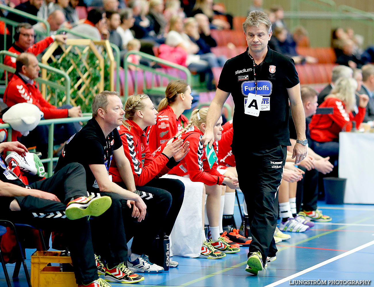 Skövde HF-Lugi HF 1/4-final 1 21-23,dam,Arena Skövde,Skövde,Sverige,Handboll,,2015,135522