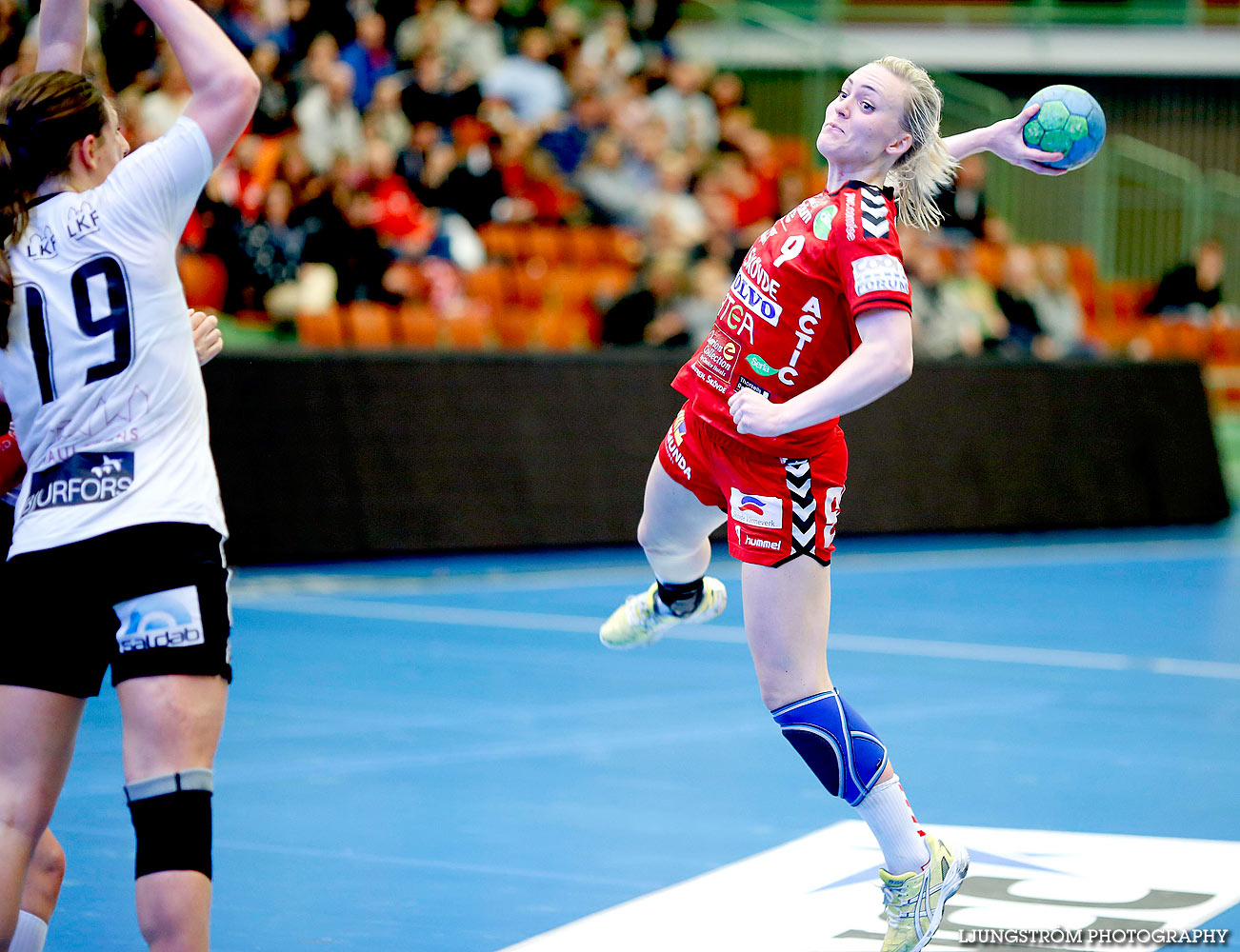 Skövde HF-Lugi HF 1/4-final 1 21-23,dam,Arena Skövde,Skövde,Sverige,Handboll,,2015,135525