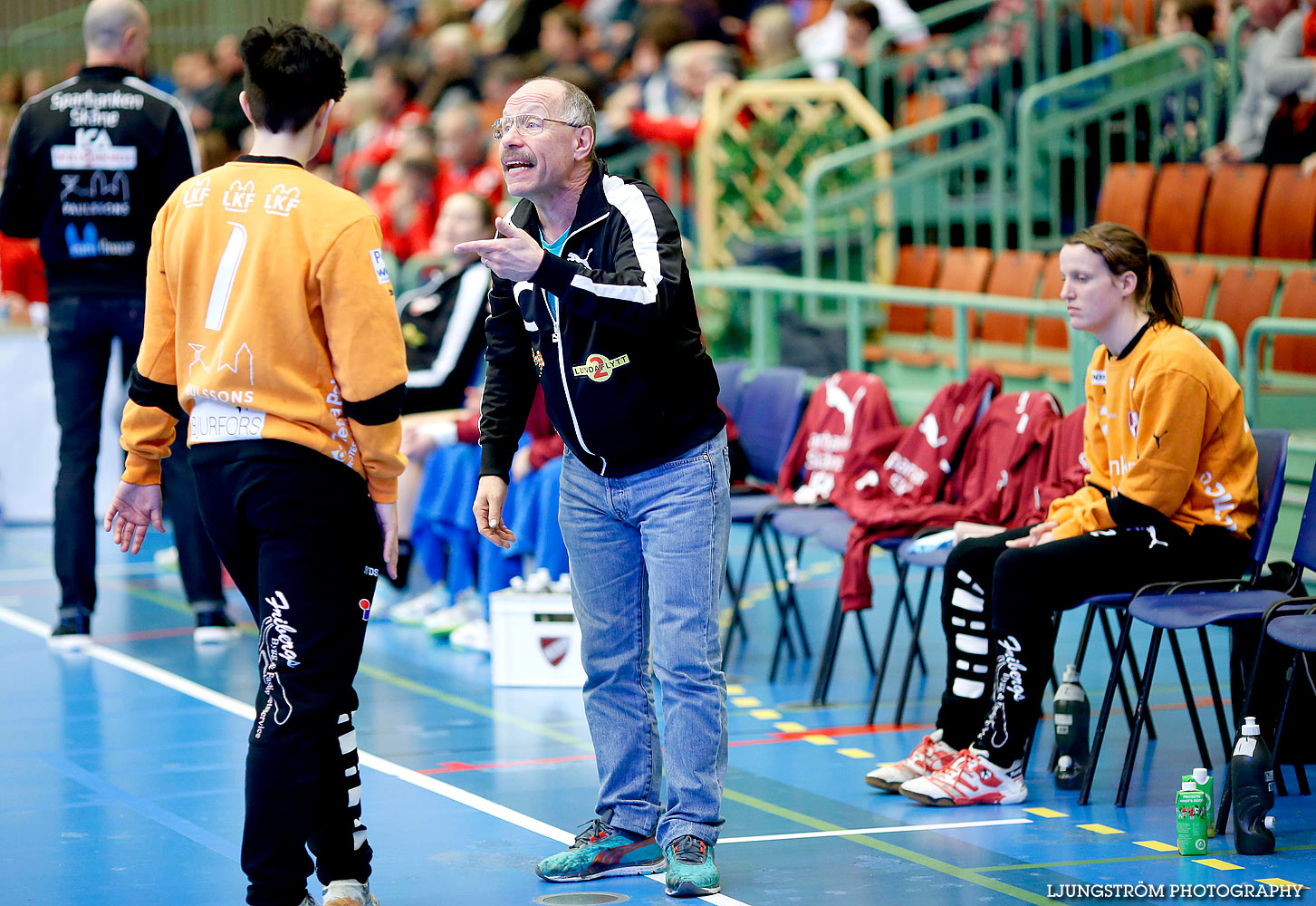 Skövde HF-Lugi HF 1/4-final 1 21-23,dam,Arena Skövde,Skövde,Sverige,Handboll,,2015,135528