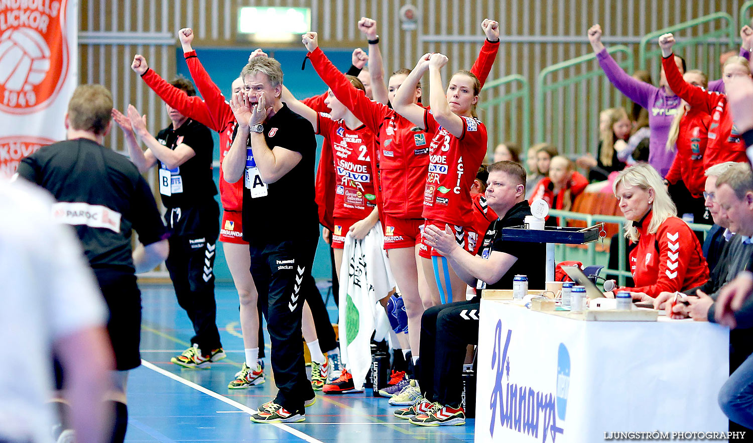 Skövde HF-Lugi HF 1/4-final 1 21-23,dam,Arena Skövde,Skövde,Sverige,Handboll,,2015,135530