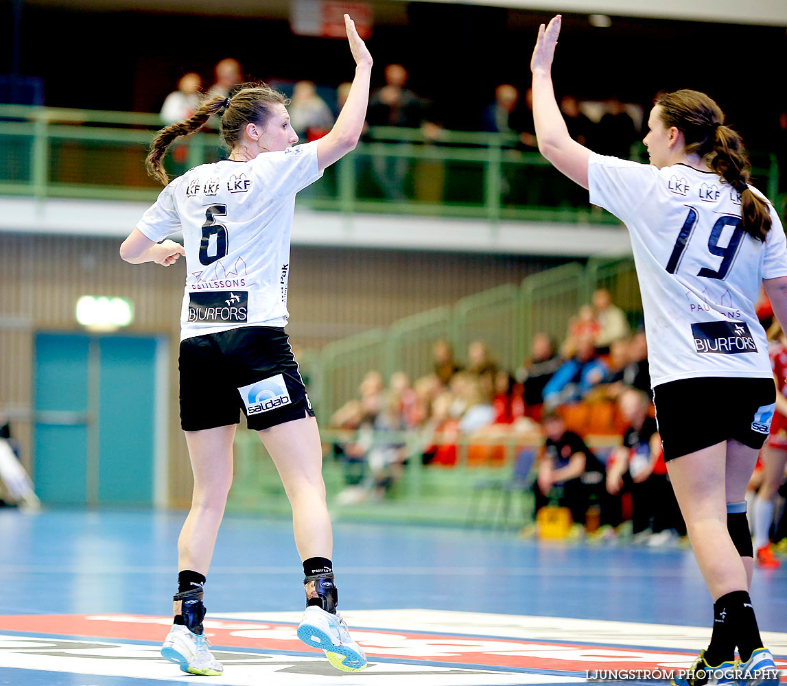 Skövde HF-Lugi HF 1/4-final 1 21-23,dam,Arena Skövde,Skövde,Sverige,Handboll,,2015,135541