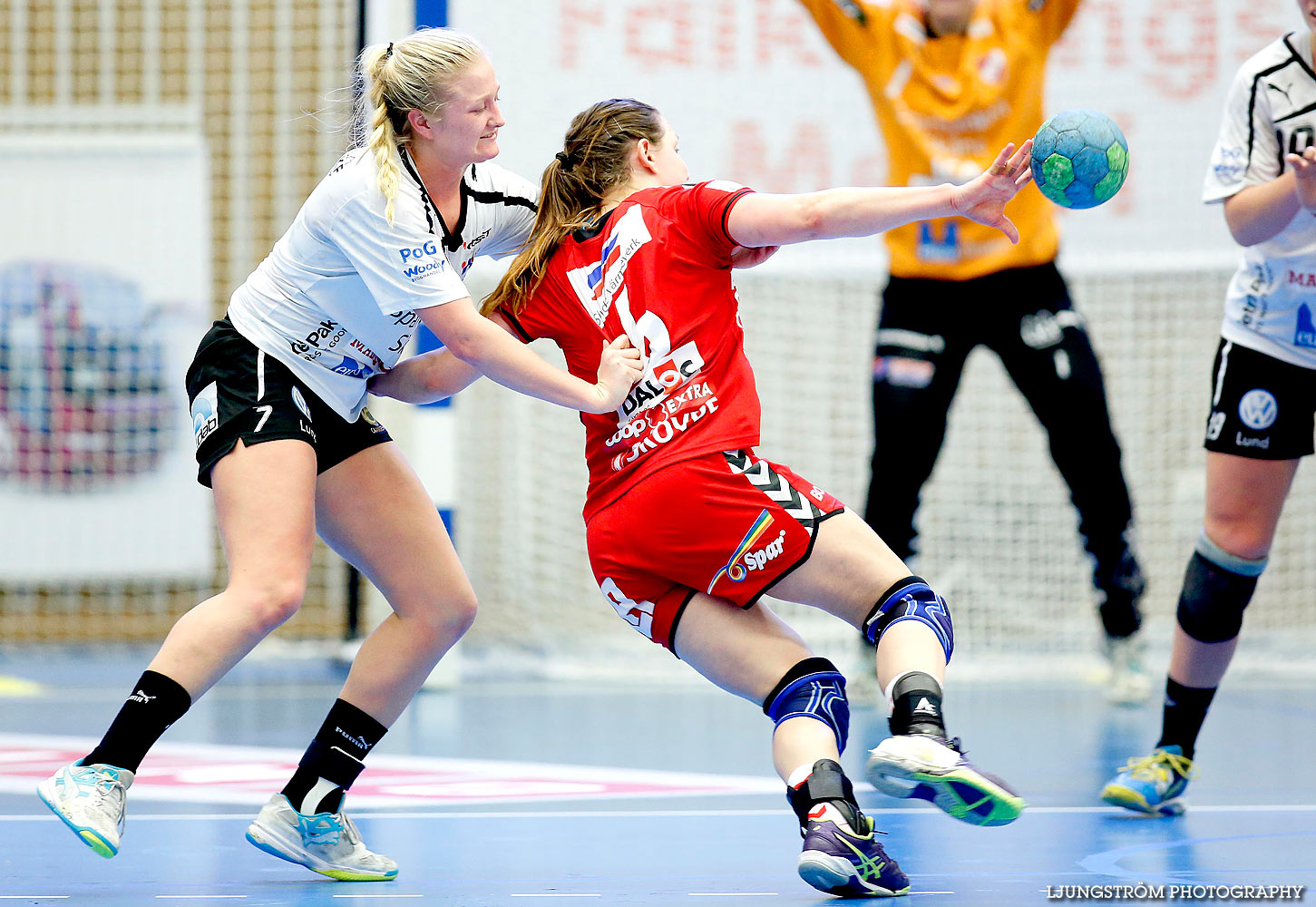 Skövde HF-Lugi HF 1/4-final 1 21-23,dam,Arena Skövde,Skövde,Sverige,Handboll,,2015,135547