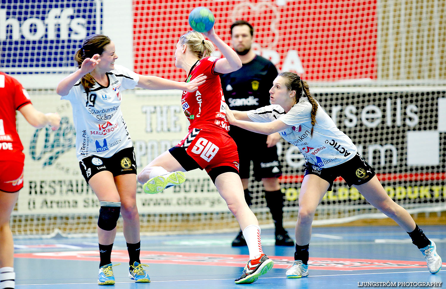 Skövde HF-Lugi HF 1/4-final 1 21-23,dam,Arena Skövde,Skövde,Sverige,Handboll,,2015,135555