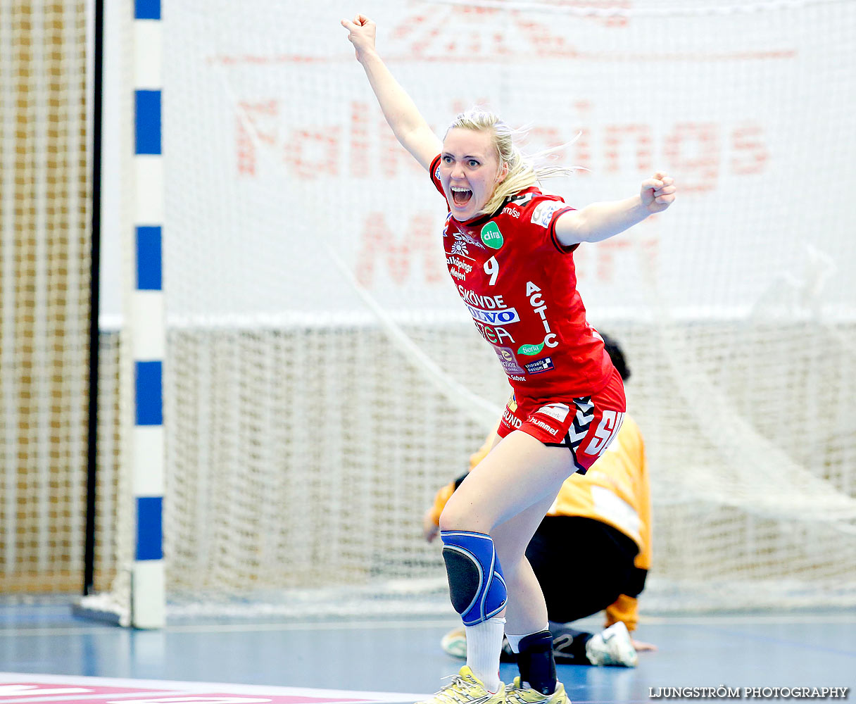 Skövde HF-Lugi HF 1/4-final 1 21-23,dam,Arena Skövde,Skövde,Sverige,Handboll,,2015,135559