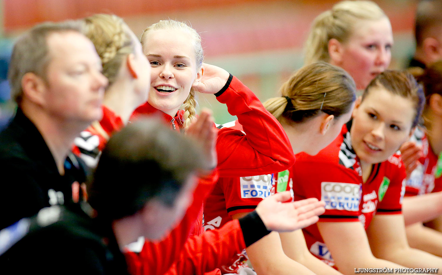 Skövde HF-Lugi HF 1/4-final 1 21-23,dam,Arena Skövde,Skövde,Sverige,Handboll,,2015,135560