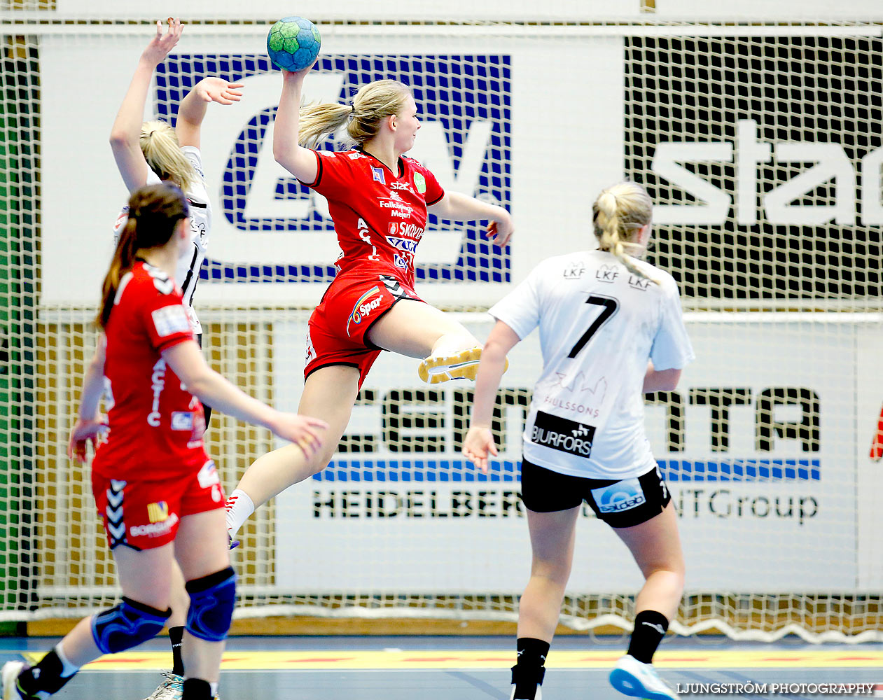 Skövde HF-Lugi HF 1/4-final 1 21-23,dam,Arena Skövde,Skövde,Sverige,Handboll,,2015,135562