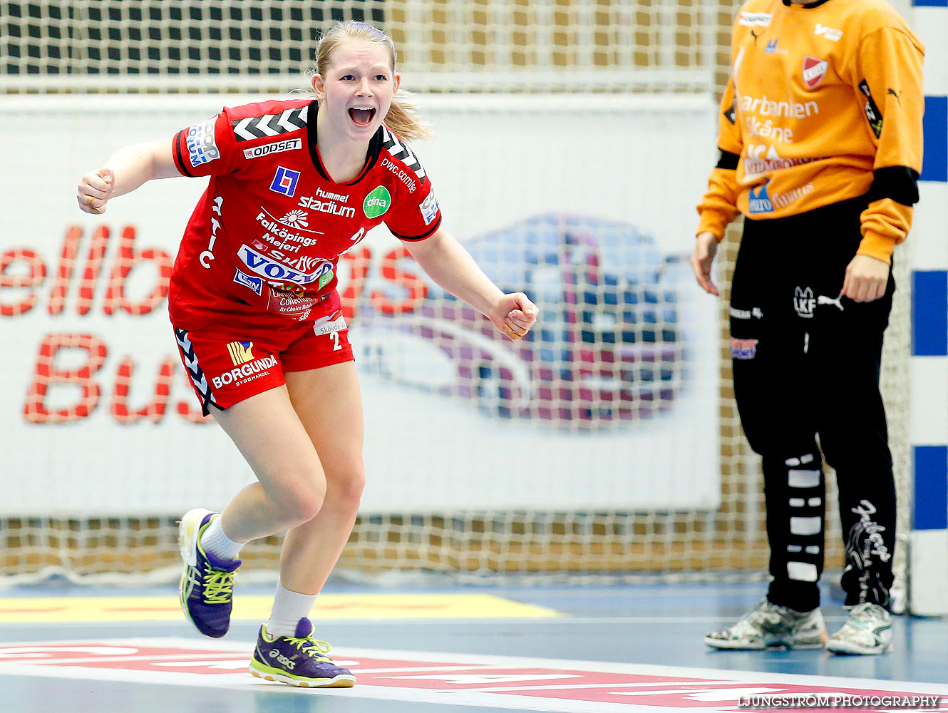 Skövde HF-Lugi HF 1/4-final 1 21-23,dam,Arena Skövde,Skövde,Sverige,Handboll,,2015,135563