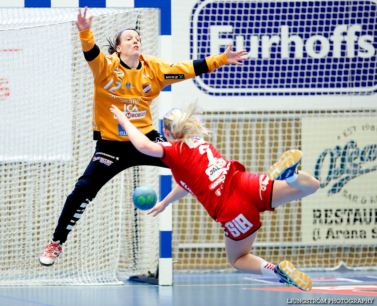 Skövde HF-Lugi HF 1/4-final 1 21-23,dam,Arena Skövde,Skövde,Sverige,Handboll,,2015,135573