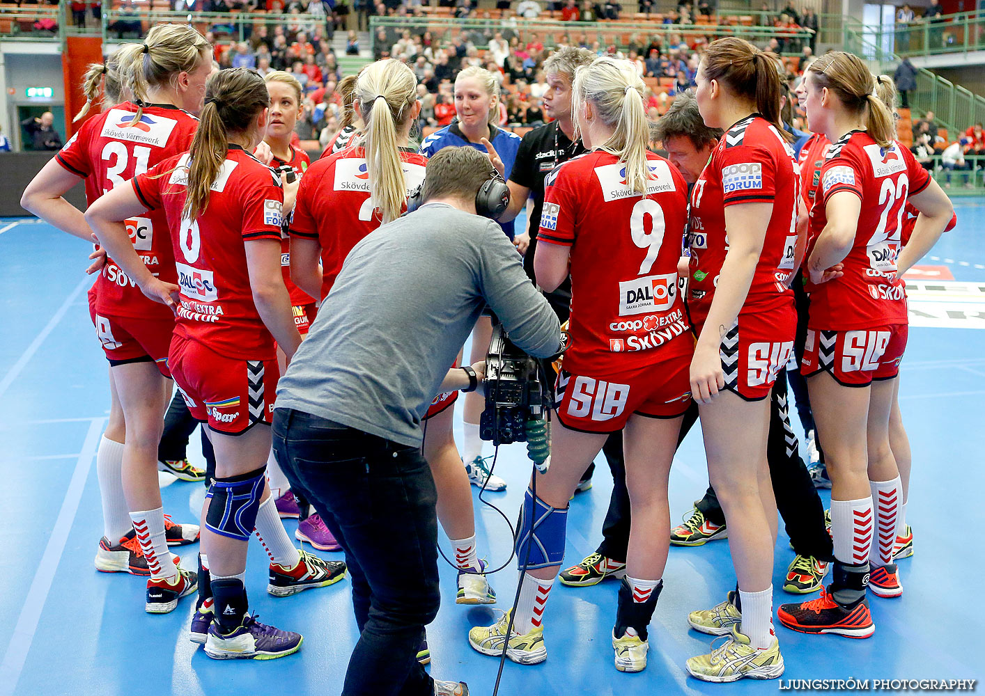 Skövde HF-Lugi HF 1/4-final 1 21-23,dam,Arena Skövde,Skövde,Sverige,Handboll,,2015,135576