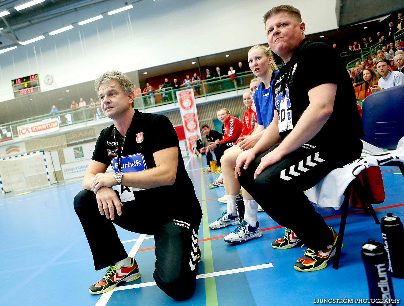 Skövde HF-Lugi HF 1/4-final 1 21-23,dam,Arena Skövde,Skövde,Sverige,Handboll,,2015,135579