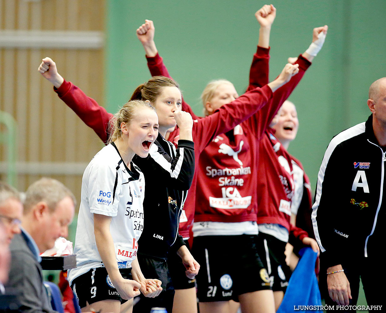 Skövde HF-Lugi HF 1/4-final 1 21-23,dam,Arena Skövde,Skövde,Sverige,Handboll,,2015,135586