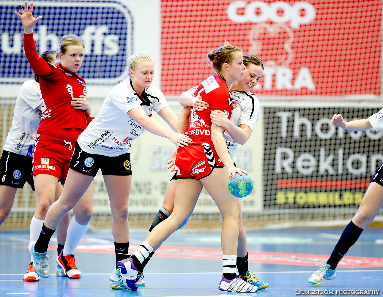 Skövde HF-Lugi HF 1/4-final 1 21-23,dam,Arena Skövde,Skövde,Sverige,Handboll,,2015,135588