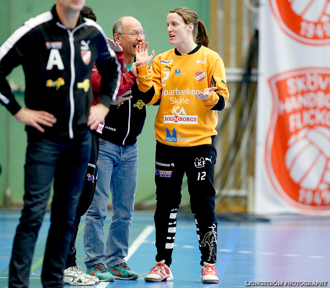 Skövde HF-Lugi HF 1/4-final 1 21-23,dam,Arena Skövde,Skövde,Sverige,Handboll,,2015,135590