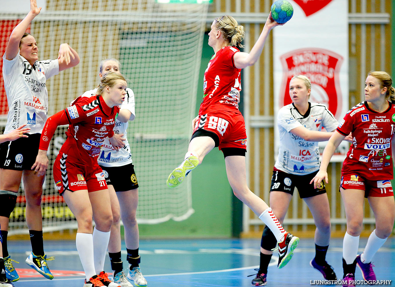 Skövde HF-Lugi HF 1/4-final 1 21-23,dam,Arena Skövde,Skövde,Sverige,Handboll,,2015,135592