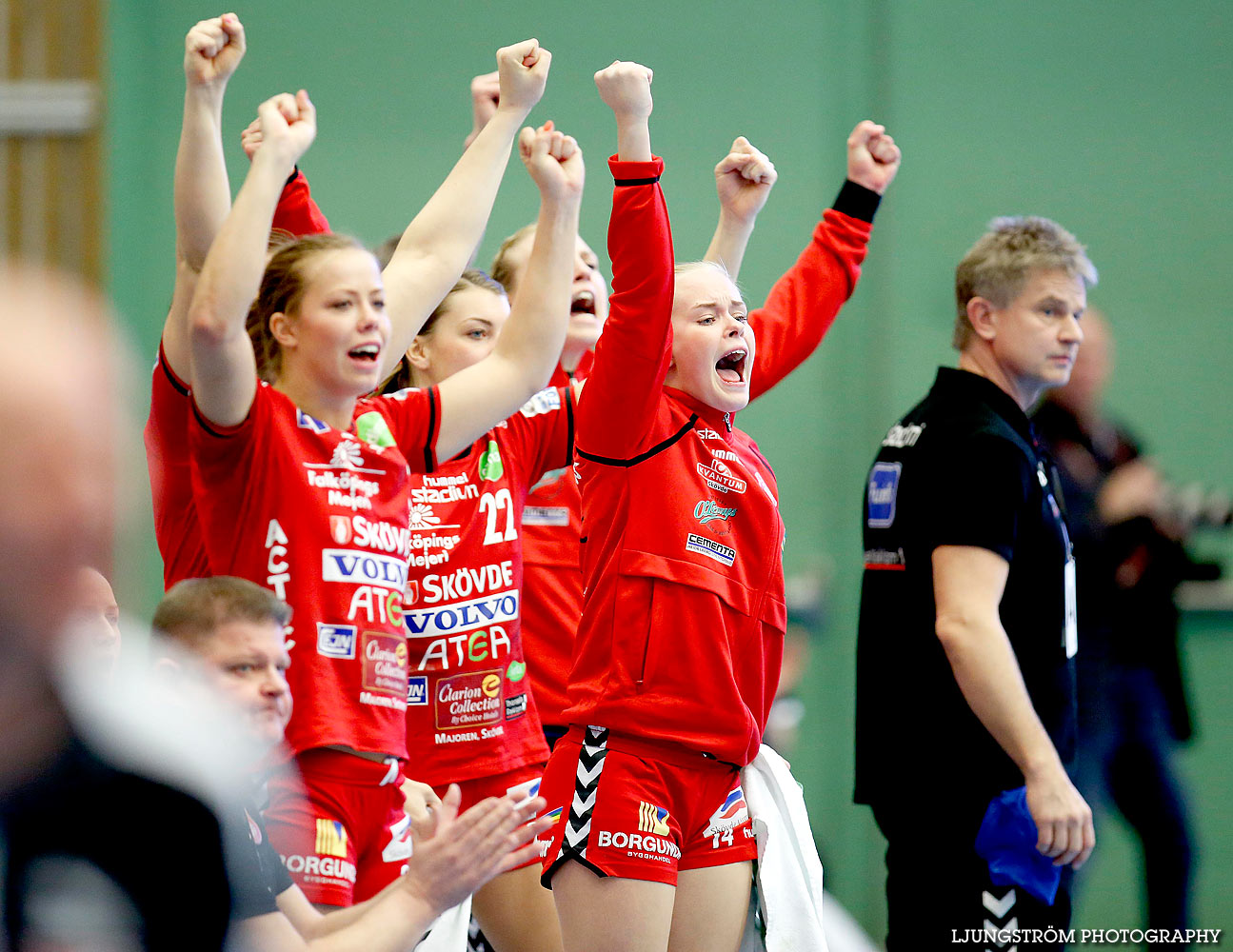 Skövde HF-Lugi HF 1/4-final 1 21-23,dam,Arena Skövde,Skövde,Sverige,Handboll,,2015,135593