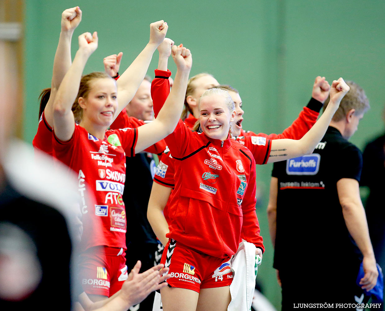 Skövde HF-Lugi HF 1/4-final 1 21-23,dam,Arena Skövde,Skövde,Sverige,Handboll,,2015,135594