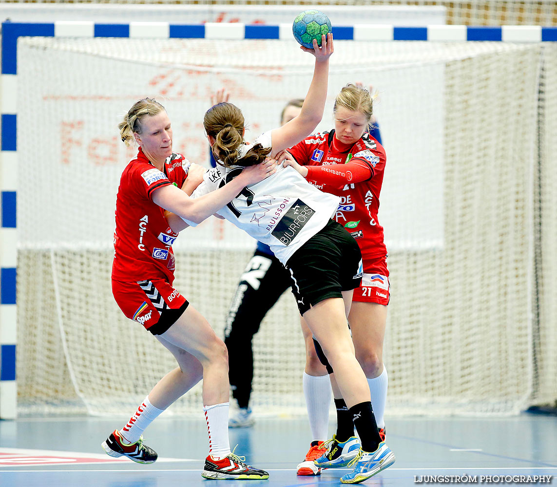 Skövde HF-Lugi HF 1/4-final 1 21-23,dam,Arena Skövde,Skövde,Sverige,Handboll,,2015,135595