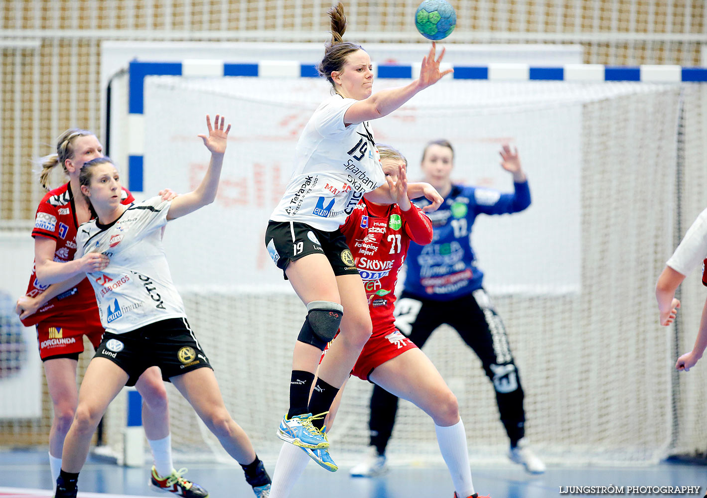 Skövde HF-Lugi HF 1/4-final 1 21-23,dam,Arena Skövde,Skövde,Sverige,Handboll,,2015,135596