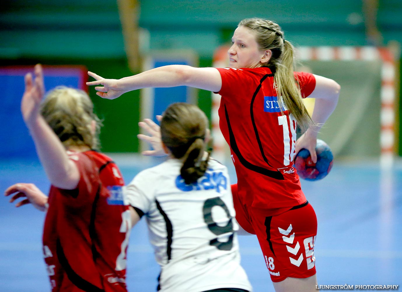 HF Somby/Skövde-KFUM Kalmar HK 34-18,dam,Skövde Idrottshall,Skövde,Sverige,Handboll,,2015,108233