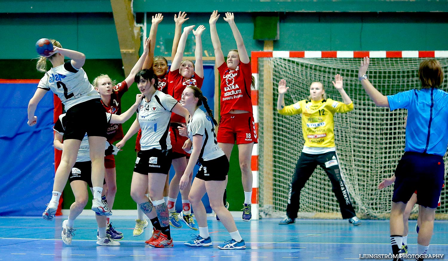 HF Somby/Skövde-KFUM Kalmar HK 34-18,dam,Skövde Idrottshall,Skövde,Sverige,Handboll,,2015,108241