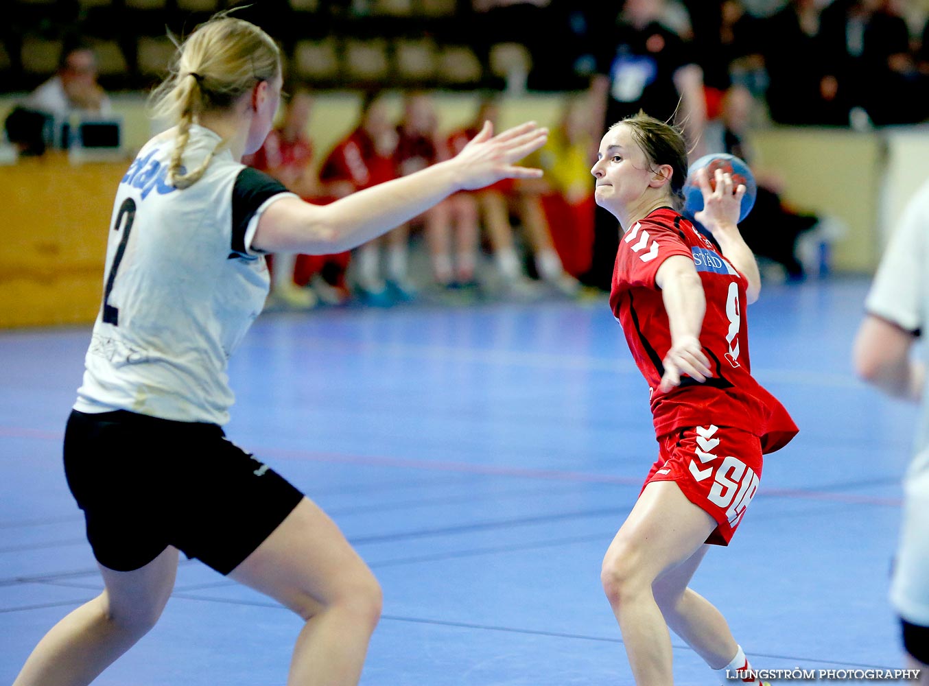 HF Somby/Skövde-KFUM Kalmar HK 34-18,dam,Skövde Idrottshall,Skövde,Sverige,Handboll,,2015,108244