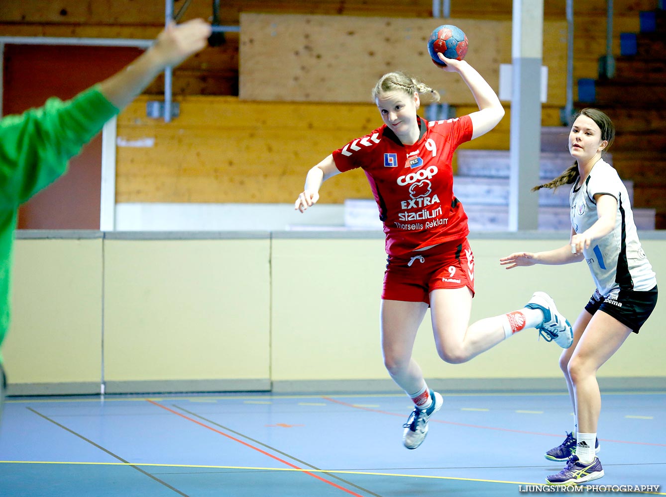 HF Somby/Skövde-KFUM Kalmar HK 34-18,dam,Skövde Idrottshall,Skövde,Sverige,Handboll,,2015,108249