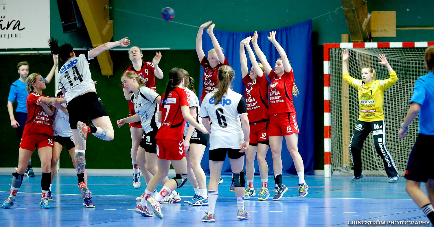 HF Somby/Skövde-KFUM Kalmar HK 34-18,dam,Skövde Idrottshall,Skövde,Sverige,Handboll,,2015,108269