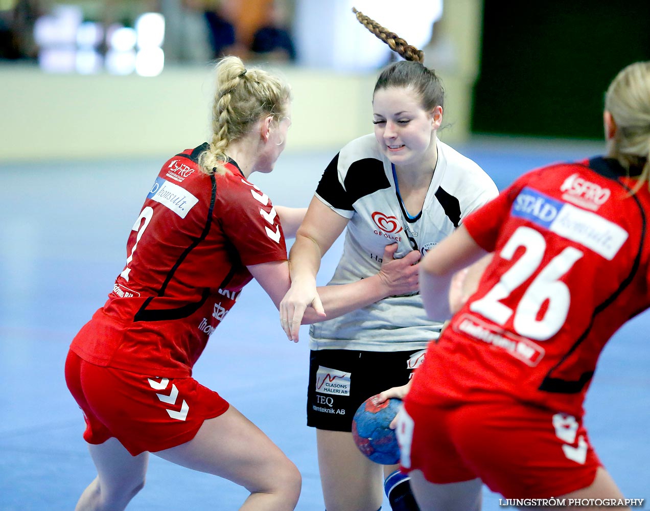 HF Somby/Skövde-KFUM Kalmar HK 34-18,dam,Skövde Idrottshall,Skövde,Sverige,Handboll,,2015,108290