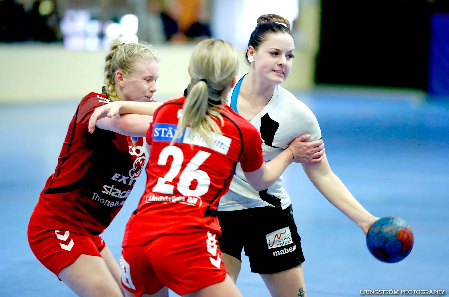 HF Somby/Skövde-KFUM Kalmar HK 34-18,dam,Skövde Idrottshall,Skövde,Sverige,Handboll,,2015,108291