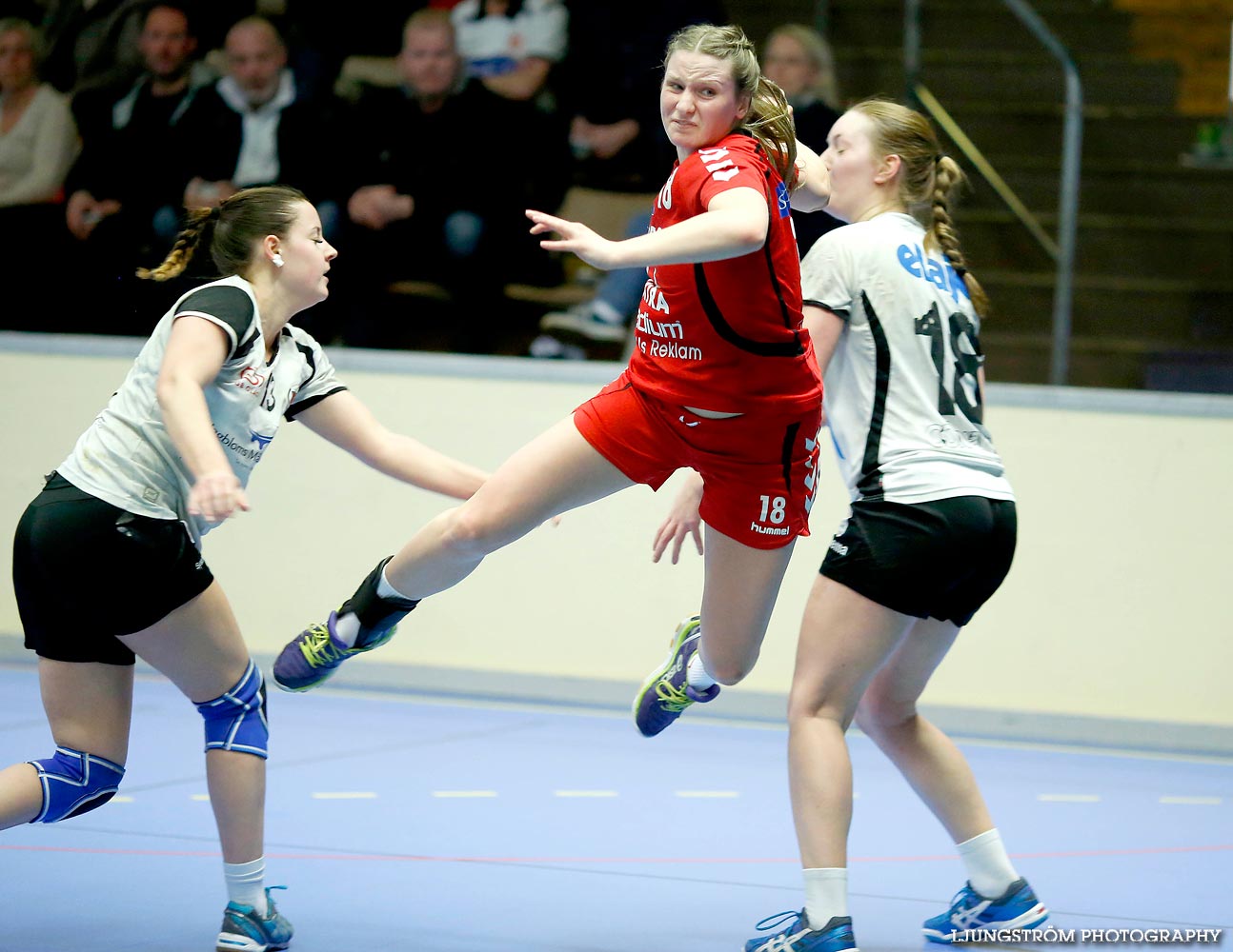 HF Somby/Skövde-KFUM Kalmar HK 34-18,dam,Skövde Idrottshall,Skövde,Sverige,Handboll,,2015,108294